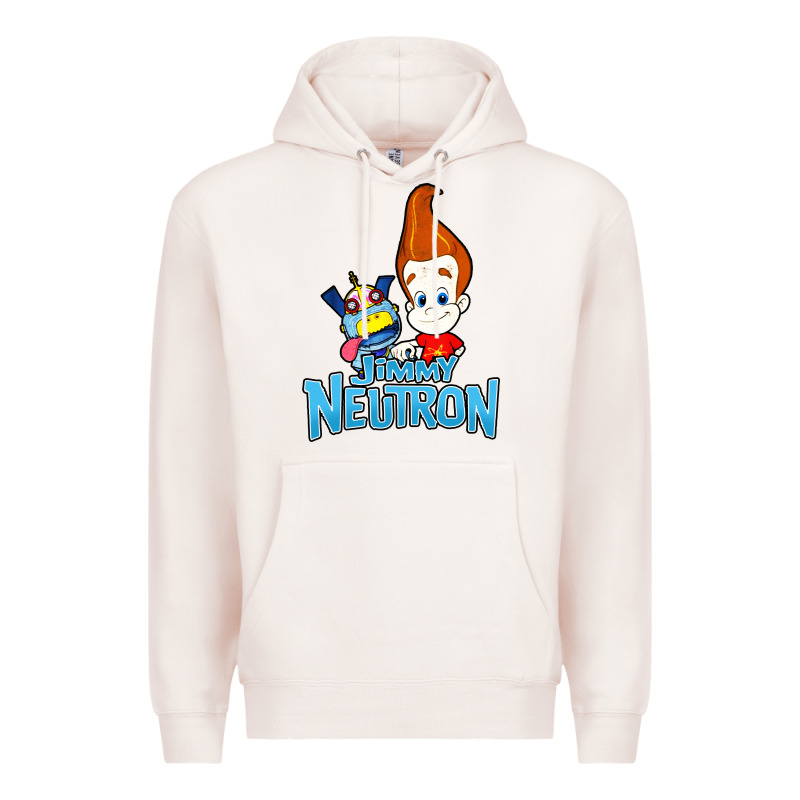 Jimmy Neutron Goddard Title Vintage Poster Premium Hoodie by artisFamous | Teevron