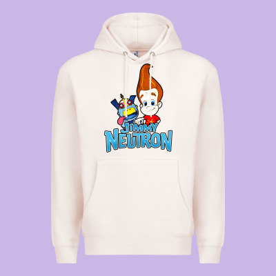 Jimmy Neutron Goddard Title Vintage Poster Premium Hoodie Designed By Artisfamous