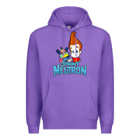 Purple jimmy neutron goddard title vintage poster Premium Hoodie - artisFamous