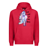 Cardinal just a girl who loves horses Premium Hoodie - artisFamous