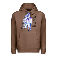 Chestnut just a girl who loves horses Premium Hoodie - artisFamous
