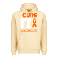 Pina Colada just cure it ms multiple sclerosis awareness Premium Hoodie - artisFamous