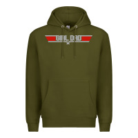 Army Green girl dad   daughter's father dad appreciation gift t shirt Premium Hoodie - artisFamous