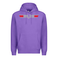 Purple girl dad   daughter's father dad appreciation gift t shirt Premium Hoodie - artisFamous