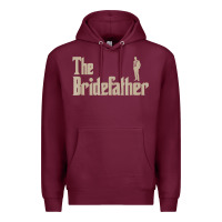 Burgundy great father of the bride gifts men tee shirts Premium Hoodie - artisFamous