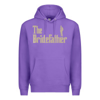 Purple great father of the bride gifts men tee shirts Premium Hoodie - artisFamous
