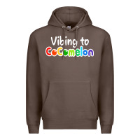 Coffee kids vibing to cocomelon Premium Hoodie - artisFamous