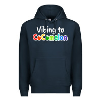 Navy kids vibing to cocomelon Premium Hoodie - artisFamous