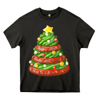 Asphalt green chocolate christmas cookie cake Heavy Core Tee - FaDigitalArtStudio