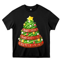 Black green chocolate christmas cookie cake Heavy Core Tee - FaDigitalArtStudio