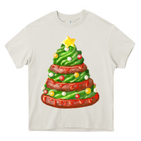 Cream green chocolate christmas cookie cake Heavy Core Tee - FaDigitalArtStudio