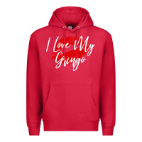 Cardinal kiss lips i love my gringo wife girlfriend premium Premium Hoodie - artisFamous