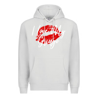 Kiss Lips I Love My Gringo Wife Girlfriend Premium Premium Hoodie | Teevron