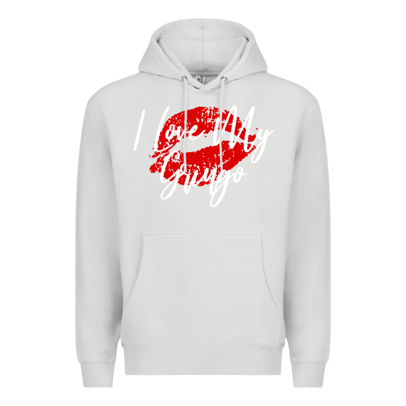 Kiss Lips I Love My Gringo Wife Girlfriend Premium Premium Hoodie by artisFamous | Teevron