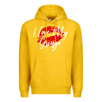 Lemon kiss lips i love my gringo wife girlfriend premium Premium Hoodie - artisFamous