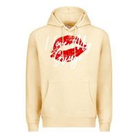 Pina Colada kiss lips i love my gringo wife girlfriend premium Premium Hoodie - artisFamous