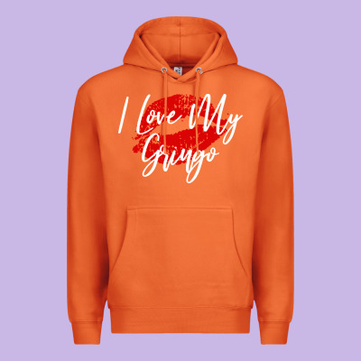 Kiss Lips I Love My Gringo Wife Girlfriend Premium Premium Hoodie Designed By Artisfamous