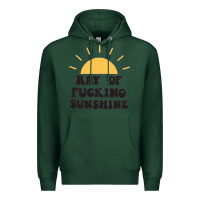 Sports Green ray of sunshine Premium Hoodie - artisFamous