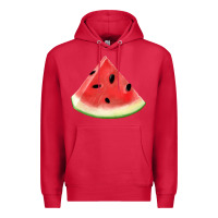 Cardinal Watermelon Slice Png Premium Hoodie - artisFamous