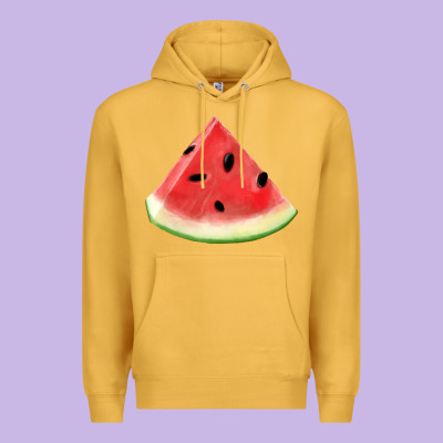 Watermelon Slice Png Premium Hoodie Designed By Artisfamous