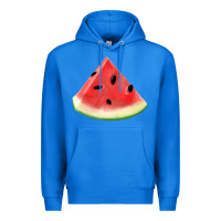 True Royal Watermelon Slice Png Premium Hoodie - artisFamous