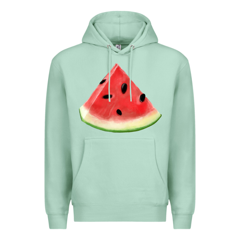 Watermelon Slice Png Premium Hoodie by artisFamous | Teevron