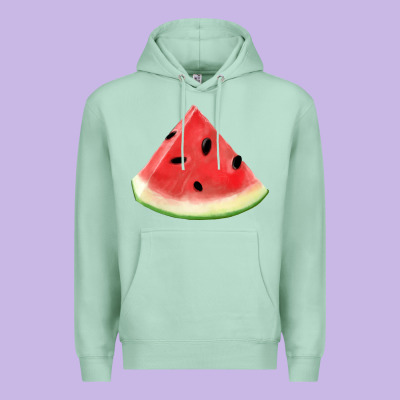 Watermelon Slice Png Premium Hoodie Designed By Artisfamous