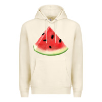 Tofu Watermelon Slice Png Premium Hoodie - artisFamous