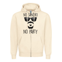 Sandshell No Sandro No Party Zipper Hoodie - Bettercallsaul