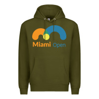Army Green miami open Premium Hoodie - artisFamous
