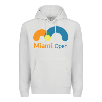 Dove Grey miami open Premium Hoodie - artisFamous