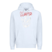White mis .fits splat .ter t shirt Premium Hoodie - artisFamous