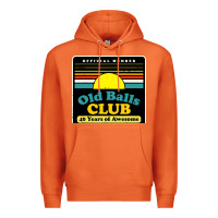 Mens Old Balls Club 40 Years Awesome Premium Hoodie | Teevron