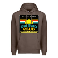 Coffee mens old balls club 40 years awesome Premium Hoodie - artisFamous