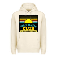 Tofu mens old balls club 40 years awesome Premium Hoodie - artisFamous