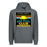 Rock mens old balls club 40 years awesome Premium Hoodie - artisFamous