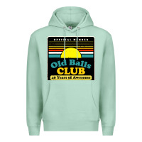 Mens Old Balls Club 40 Years Awesome Premium Hoodie | Teevron