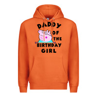 Carrot mens peppa pig daddy of the birthday Premium Hoodie - artisFamous