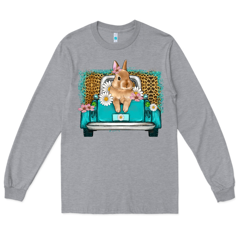 Easter Bunny Truck Long Sleeve Tee by Artiststas | Teevron