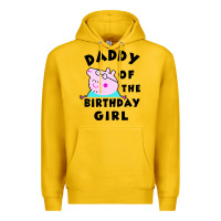 Lemon mens peppa pig daddy of the birthday Premium Hoodie - artisFamous