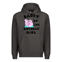 Smoke mens peppa pig daddy of the birthday Premium Hoodie - artisFamous