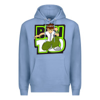Colony Blue ben tennyson ben 10 Premium Hoodie - artisFamous