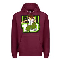Burgundy ben tennyson ben 10 Premium Hoodie - artisFamous