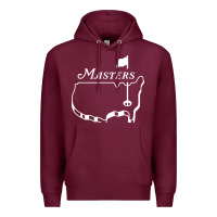 Burgundy masters tournament Premium Hoodie - artisFamous
