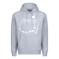 Heather Grey masters tournament Premium Hoodie - artisFamous