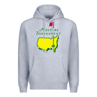 Heather Grey masters tournament Premium Hoodie - artisFamous