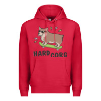Cardinal hard corg Premium Hoodie - artisFamous