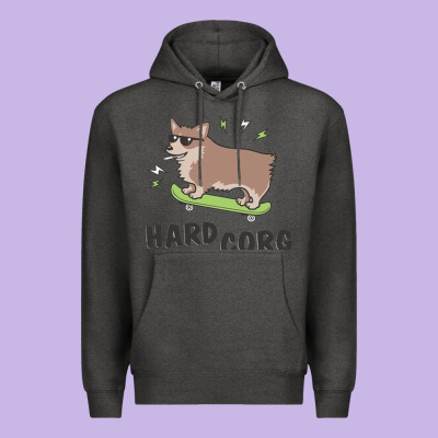 Hard Corg Premium Hoodie Designed By Artisfamous