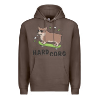 Coffee hard corg Premium Hoodie - artisFamous