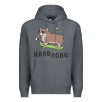Rock hard corg Premium Hoodie - artisFamous